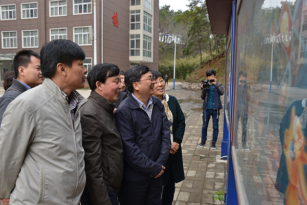 云南大学滇池学院领导到我院考察交流