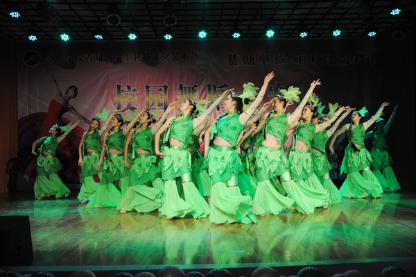 学院首届大学生科技文化艺术节校园舞蹈大赛落下帷幕